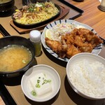 やよい軒 - 特から揚げ定食¥1,070