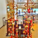 シーサイドスパ マリーナ展望レストラン - 内観(ひなのつるし飾り 入口)