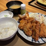 やよい軒 - 料理写真:特から揚げ定食¥1,070