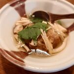 釜めし菜時記 さき亭 - コースの一品料理、秋刀魚つみれと季節野菜の揚げ出し