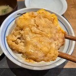 かつ之 - 旨みある甘めの割り下でとじたふわとろ玉子