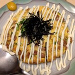 ひげ坊主 - ふわとろ納豆ねぎたま焼き