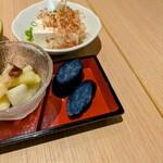 浅草屋 - 料理④ 茄子の漬け物