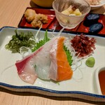 浅草屋 - サーモン/鮃/鰤