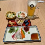 浅草屋 - 晩酌セット 990円