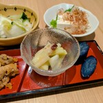 浅草屋 - 料理③ 蛸と葱の酢味噌和え