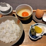 五常 - 卵かけご飯580円