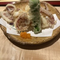 対馬のどぐろとイカ活き造り 博多 魚蔵 都ホテル店 - 
