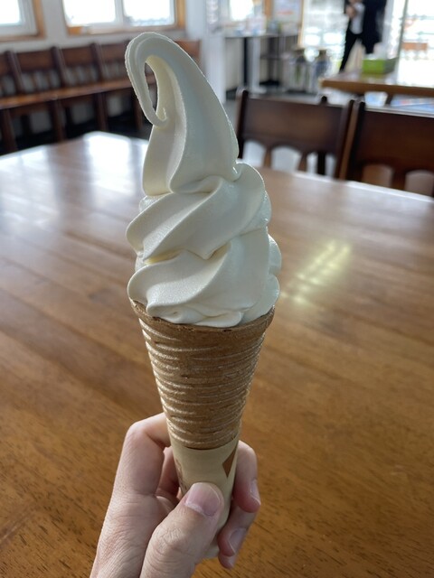 氷雪の門売店 - 稚内（ソフトクリーム）