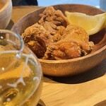 CRAFT BEER BAR ヒニニツカ - 定番ザンギ！（メニュー名はフライドチキン）