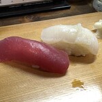 すし雅 - 赤身　ホタテ