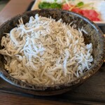 池のや - 生鮪なかおち+ しらす丼