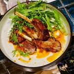 alfredo - 子羊のアサード