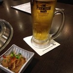 山形黒毛和牛 米沢牛焼肉 仔虎 - プレミアムモルツ