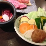 山形黒毛和牛 米沢牛焼肉 仔虎 - 月虎セット