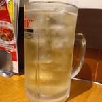 鉄板酒場 鐵一 赤羽店 - チンチロ：奇数のメガハイ