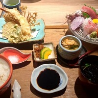 きじま 新横浜店 - お刺身天ぷら御膳