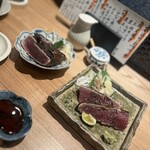 土佐みょうじん - 藁焼き鰹たたき(税込1,628円)