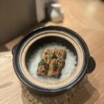 土佐みょうじん - 四万十鰻と有馬山椒の土鍋ご飯(税込2,068円)