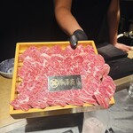 배고파  - 奥からサガリ、サガリこぶ、ハラミ、ハラミ