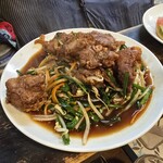 レバニラ定食 kei楽 - 