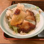 山がや - 取り分け　※鶏肉が秀逸でした