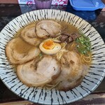 馬豚ラーメン福ふく - 馬豚チャーシュー大盛り1,600円