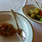 ラ・メール ザ クラシック - カレーについているチャツネとピクルス