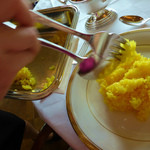 ラ・メール ザ クラシック - 高級なサフランライス。お代わり自由