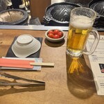 生ラムジンギスカン 山小屋 - ミニトマトはお代わりできます