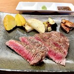 Restaurant Honjin - ⑥ 松阪牛シャトーブリアン
            ⑦ 愛知県の焼野菜