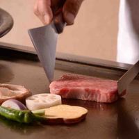 ★素材を活かす鉄板焼き