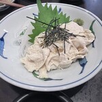うなぎ 平八 - 湯葉の刺身