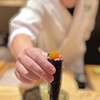 鮨 若尊 - 本まぐろの手巻き