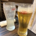 和しょくや 佳肴 - レモン酎ハイ・生ビール