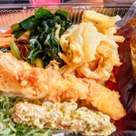 丸亀製麺 - 料理写真:えび天と定番おかずのうどん弁当