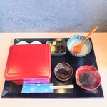 うな賀 - ■ しあわせ重、3,400円