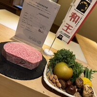 肉割烹ふたご 北新地店 - 本日の食材