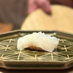 鮨 若尊 - 剣先いか