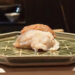 鮨 若尊 - ホッキ貝