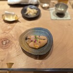 鮨 若尊 - 牡蠣の紹興酒漬け