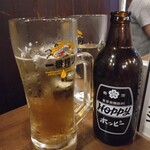 ホルモン青木 - ホッピーセット