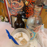 ラストのボトル光景は白ホッピで☆