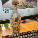 学大酒場エビス参 - キープボトルは今うちのデスクに☆