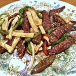 千ふく - 神戸牛 但馬玄 チンジャオロースー