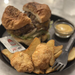 Burger Mania Karuizawa Ten - ダブルチーズバーガー(神戸牛パティ)