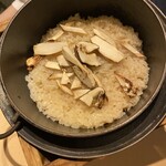 春秋ツギハギ - 松茸釜飯