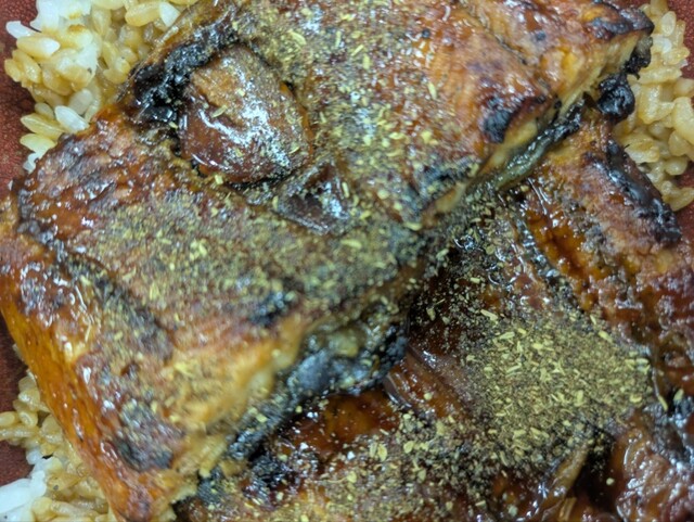 うなぎぬ Large serving] Eat a huge unaju with a whole eel inside [Una