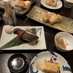 飲過量謙信 - サワラの焼きも美味しかった。