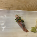 すし物語季の風 - 生ニシンの握り